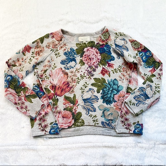 Anthropologie Sweaters - Anthropologie Angel of the North Floral Sweater